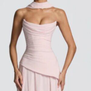 Baby Boo Patricia Pink Maxi Dress